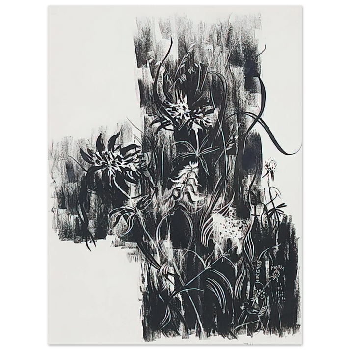 Johannes Itten - Waldrandblumen - 1919 75x100 cm / 30x40inches Fine Art Poster