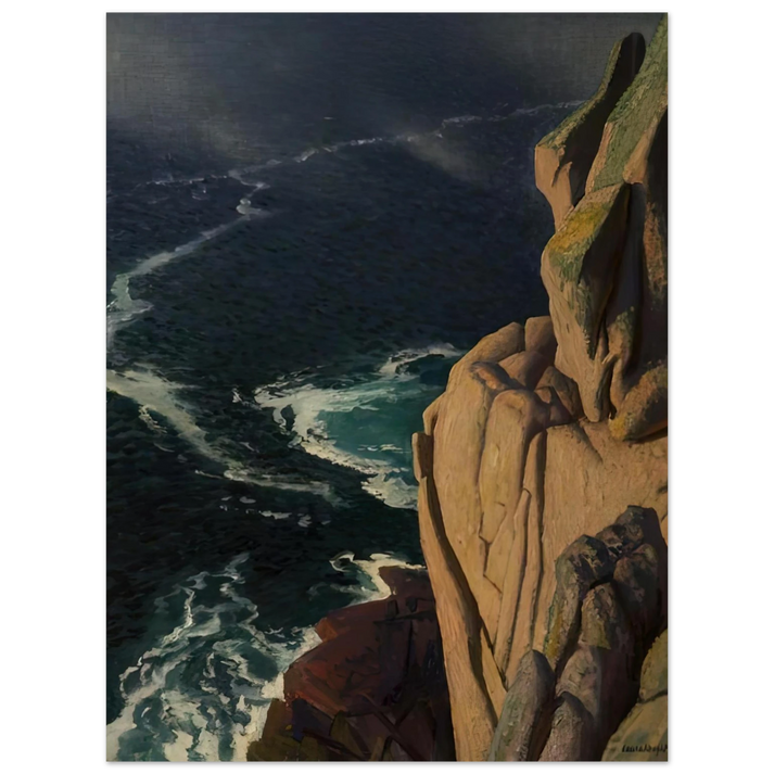 Laura Knight - THE CRUEL SEA 1967 75x100 cm / 30x40inches Fine Art Poster