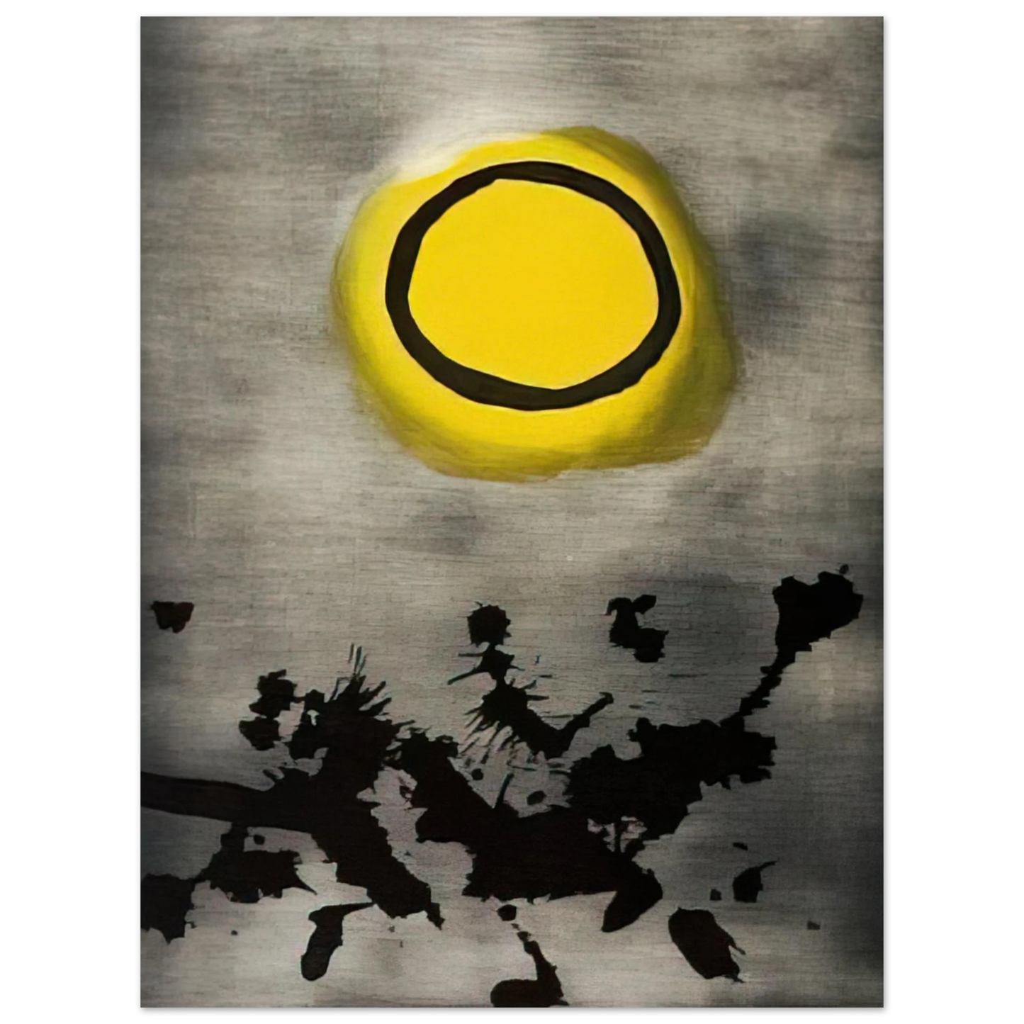 Adolph Gottlieb - Untitled - 1972 75x100 cm / 30x40inches Fine Art Poster