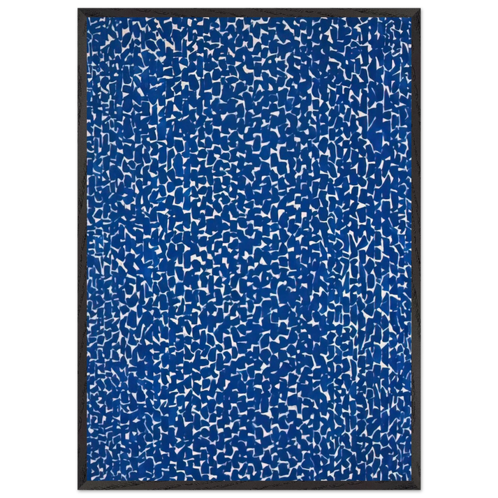SKY LIGHT 1973 - Alma Woodsey Thomas 70x100 cm / 28x40 inches Framed Art Print – Black Wooden Frame
