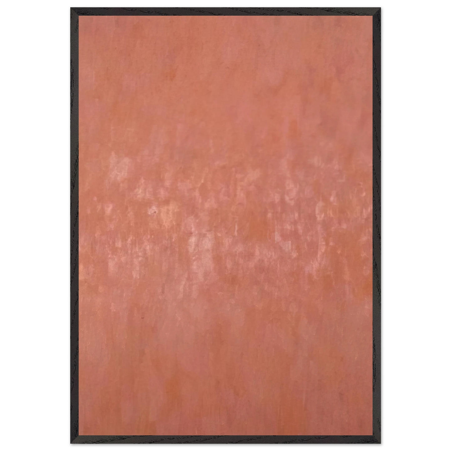 Roman Painting XVIII - Marcia Hafif 70x100 cm / 28x40 inches Framed Art Print – Black Wooden Frame