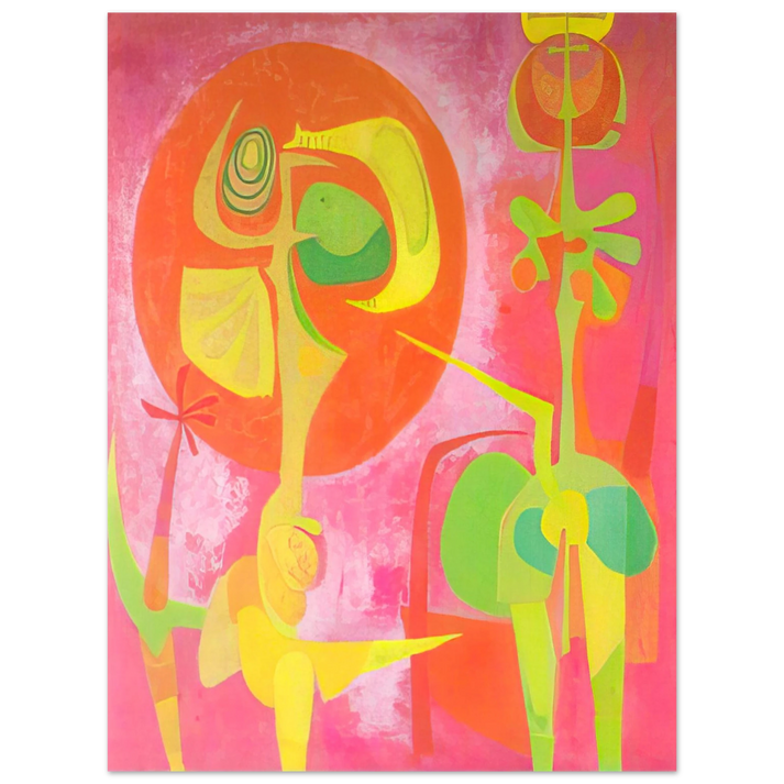 Pedro Coronel - Canto de soles. ParÃÂs 75x100 cm / 30x40inches Fine Art Poster