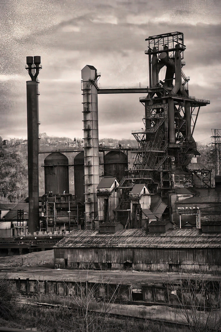 Dorothy Six Blast Furnace Art Print | Premium Fine Art Print | RedKalion
