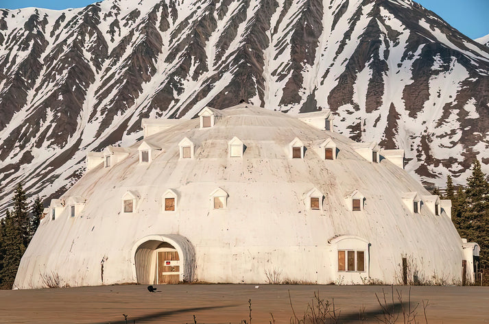Igloo City Art Print: Cantwell, Alaska Fine Art Print | RedKalion