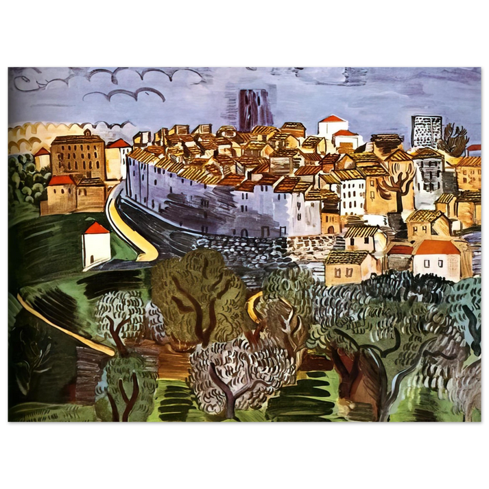 Raoul Dufy - VENCE 1923 75x100 cm / 30x40inches Fine Art Poster