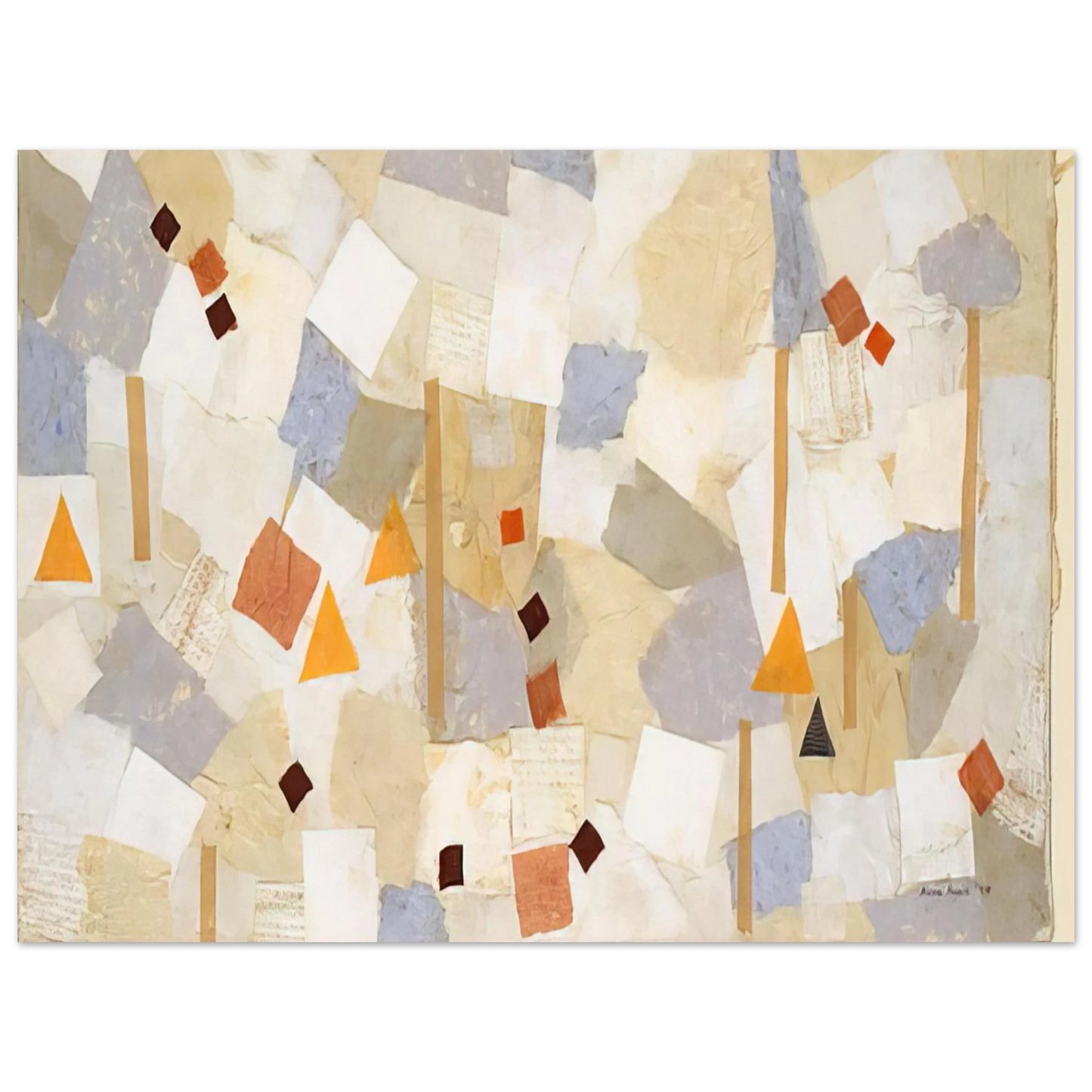 Anne Ryan - Number 547 - 1954 75x100 cm / 30x40inches Fine Art Poster