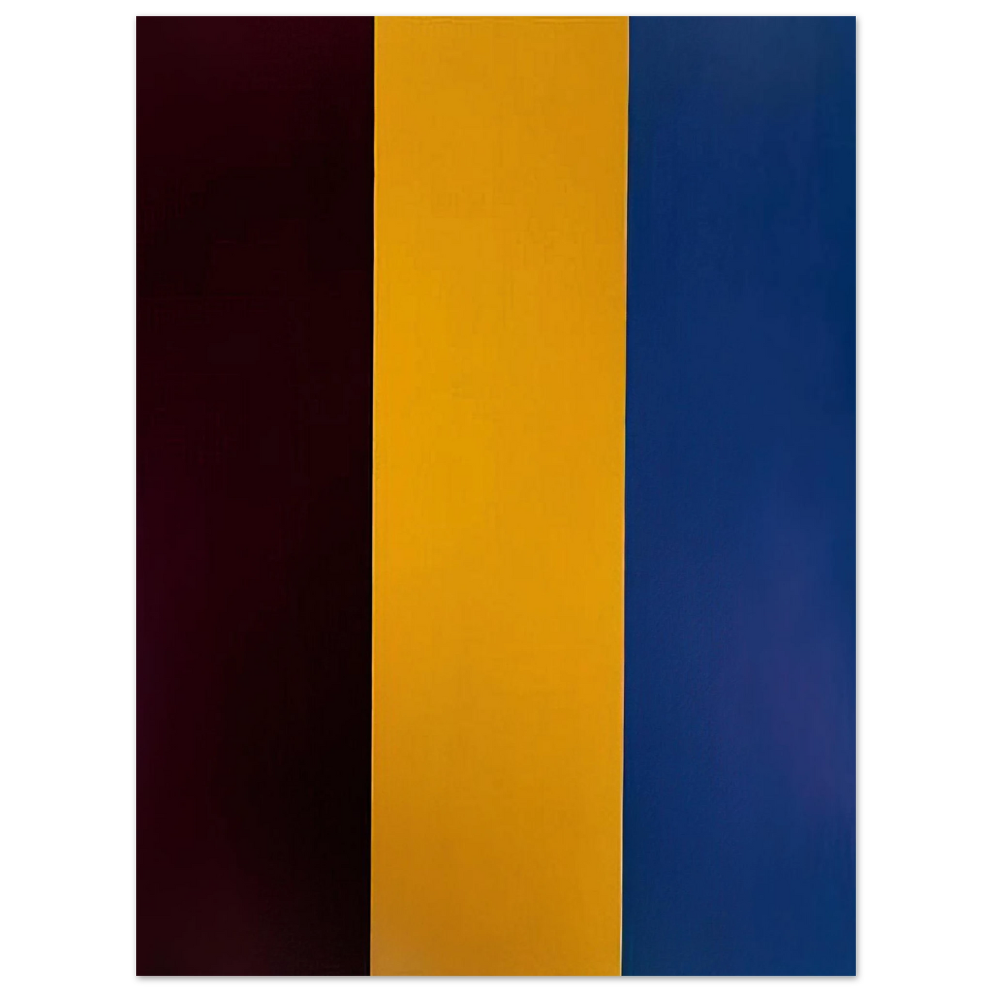 Brice Marden - Red Yellow Blue - 1974 75x100 cm / 30x40inches Fine Art Poster