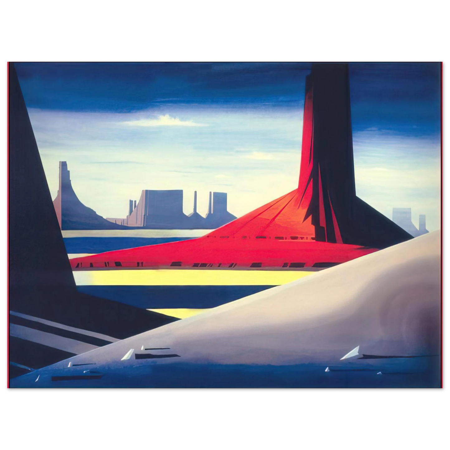 Eyvind Earle - Monument Valley 75x100 cm / 30x40inches Fine Art Poster