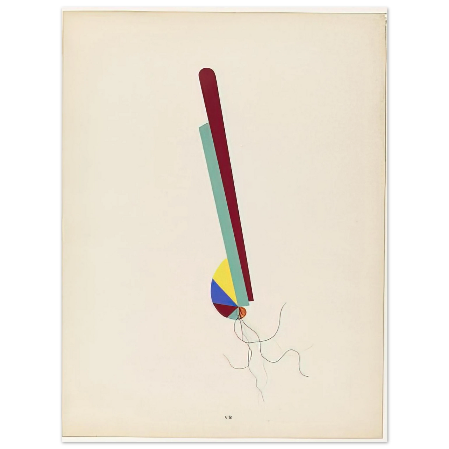 Man Ray - YOUNG GIRL JEUNE FILLE FROM THE PORTFOLIO REVOLVING DOORS 1926 75x100 cm / 30x40inches Fine Art Poster