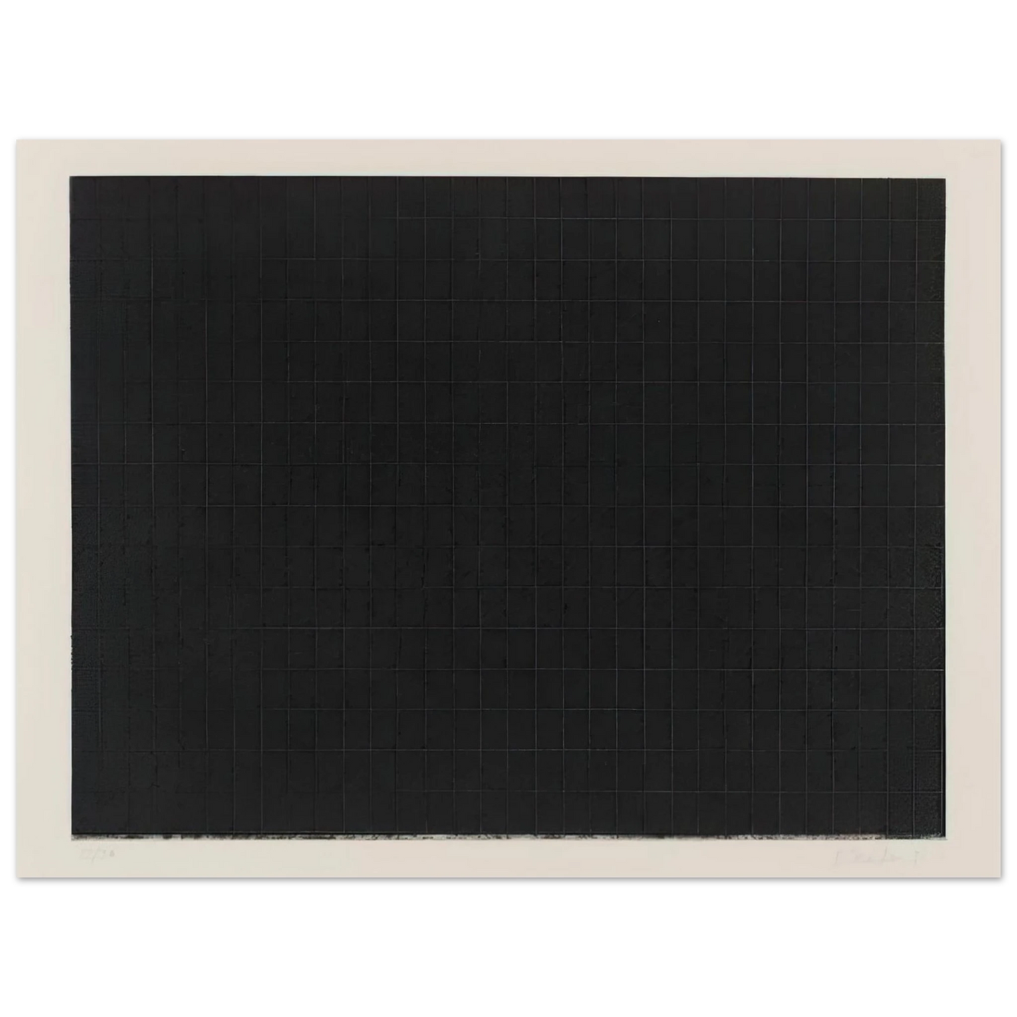 Brice Marden - Untitled From Ten Days - 1971 75x100 cm / 30x40inches Fine Art Poster
