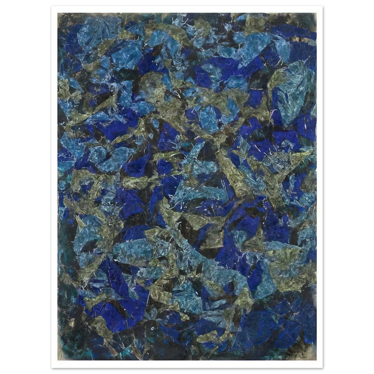 Simon Hantai - Peinture - 1963 75x100 cm / 30x40inches Fine Art Poster