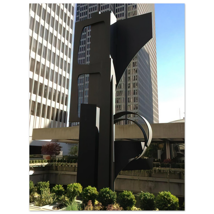 Louise Nevelson - SKY TREE 1977 75x100 cm / 30x40inches Fine Art Poster
