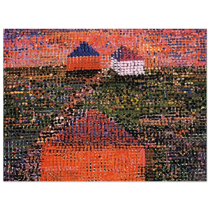 Jennifer Bartlett - Houses - 2005 75x100 cm / 30x40inches Fine Art Poster
