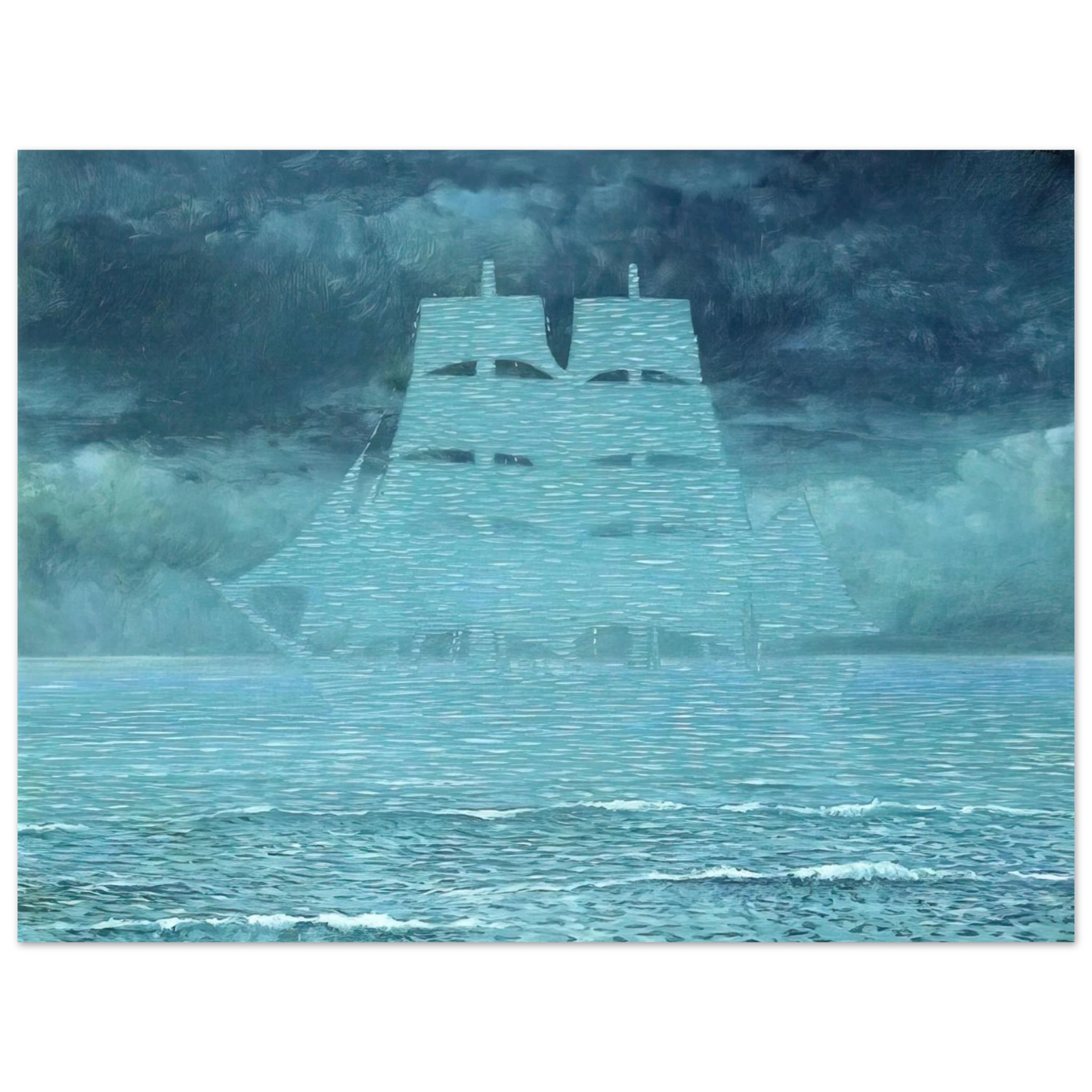 Rene Magritte - THE SEDUCER 1953 1 75x100 cm / 30x40inches Fine Art Poster