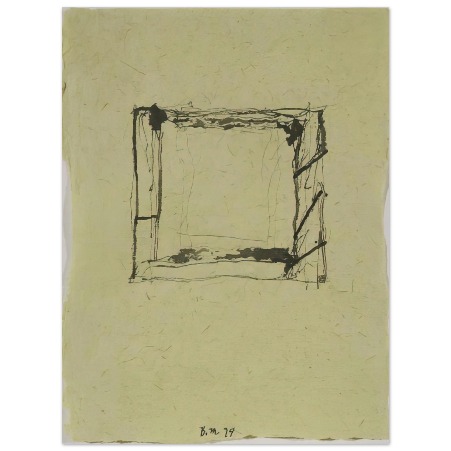 Brice Marden - Mirabelle Addenda 2 - 1979 75x100 cm / 30x40inches Fine Art Poster