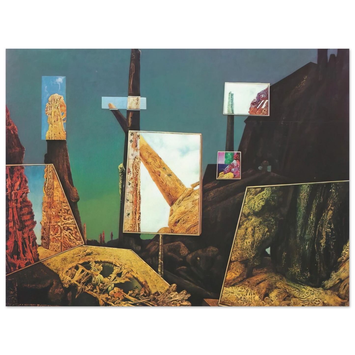 Max Ernst - The Anti-Pope 75x100 cm / 30x40inches Fine Art Poster