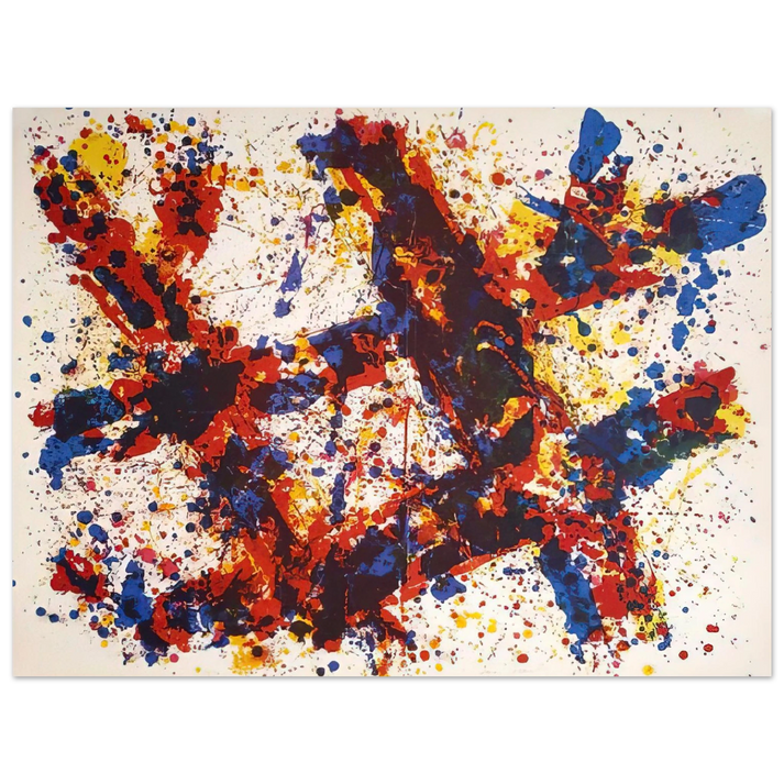 Sam Francis - Firewood 75x100 cm / 30x40inches Fine Art Poster