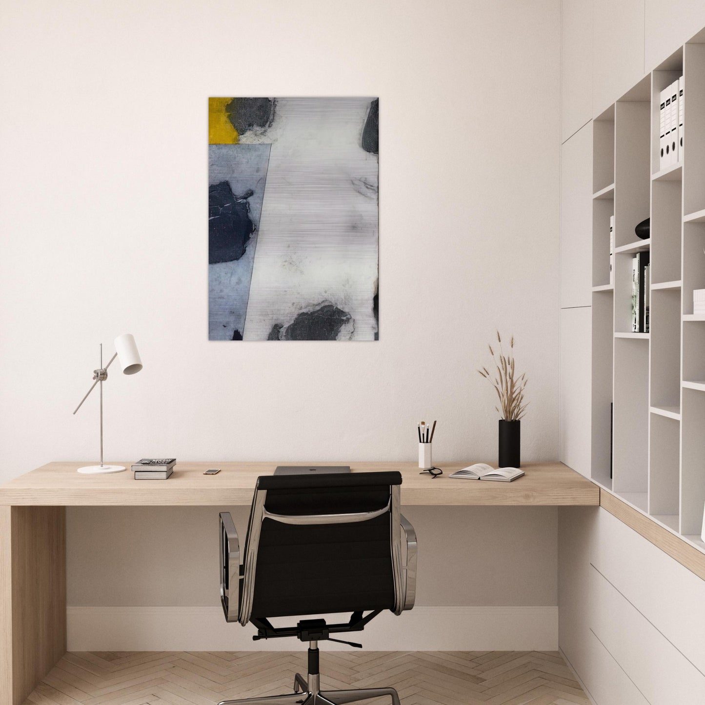 #10 - 2011 - Brice Marden Brushed Aluminum Print - 70x100 cm / 28x40 inches | Brice Marden Aluminum Print | Brice Marden Prints