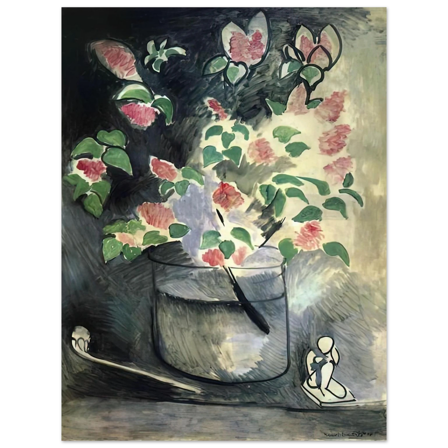 Henri Matisse - BRANCH OF LILLACS 1914 75x100 cm / 30x40inches Fine Art Poster