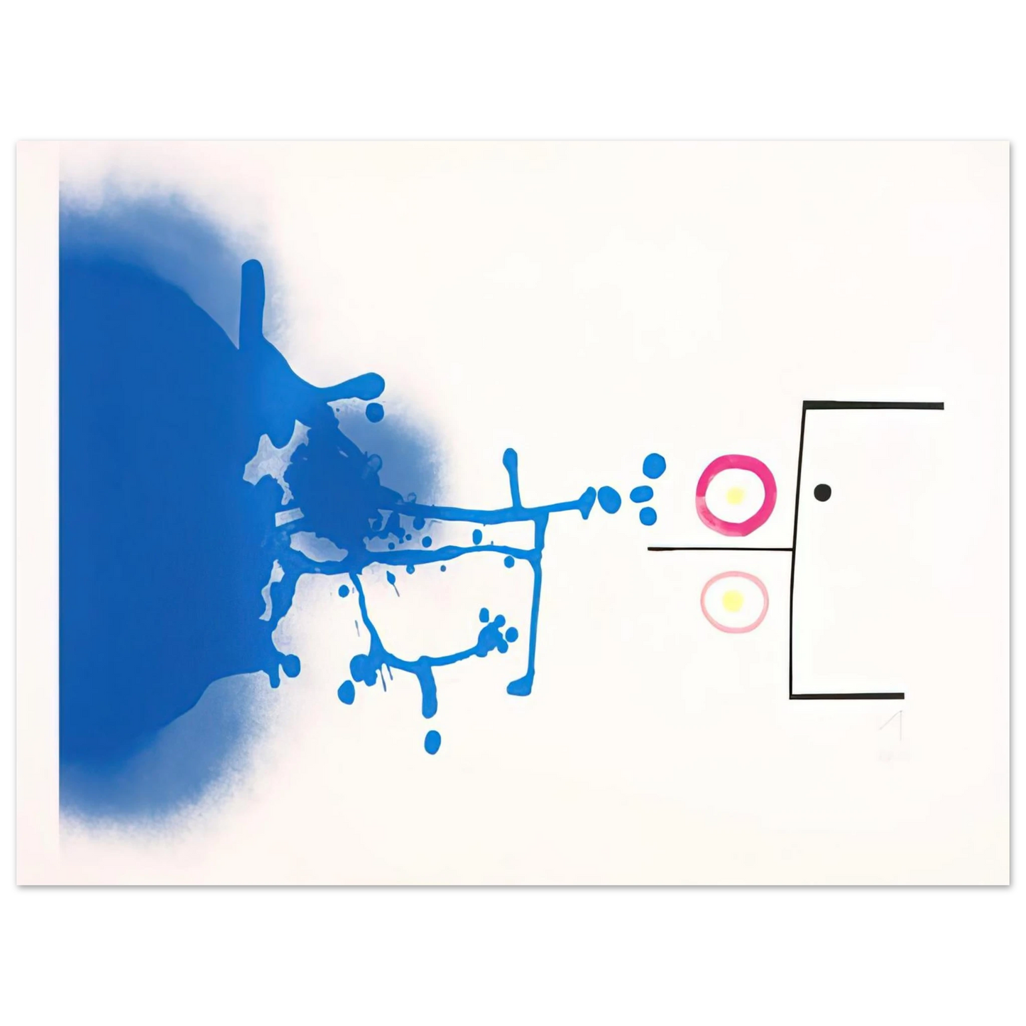 Victor Pasmore - SUN AND SKY 1979 75x100 cm / 30x40inches Fine Art Poster