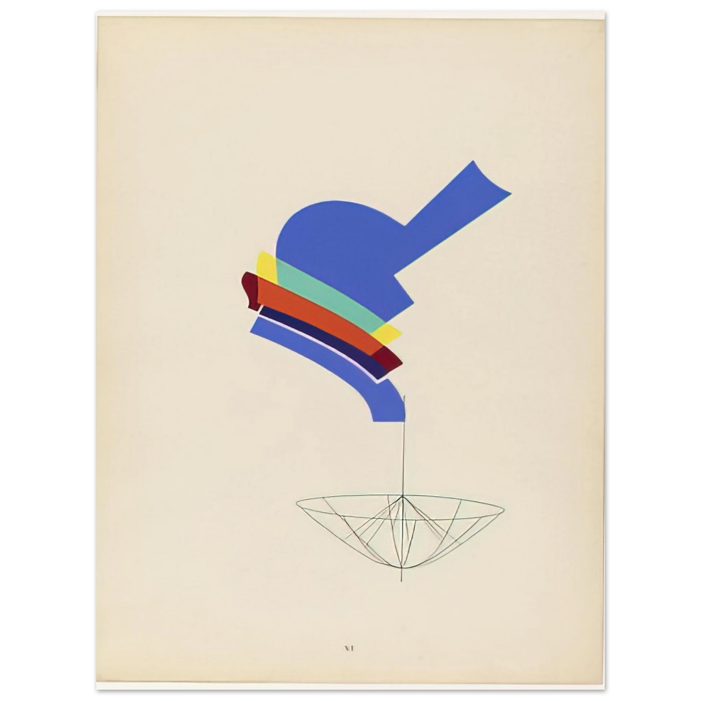 Man Ray - DECANTER FROM THE PORTFOLIO REVOLVING DOORS 1926 75x100 cm / 30x40inches Fine Art Poster