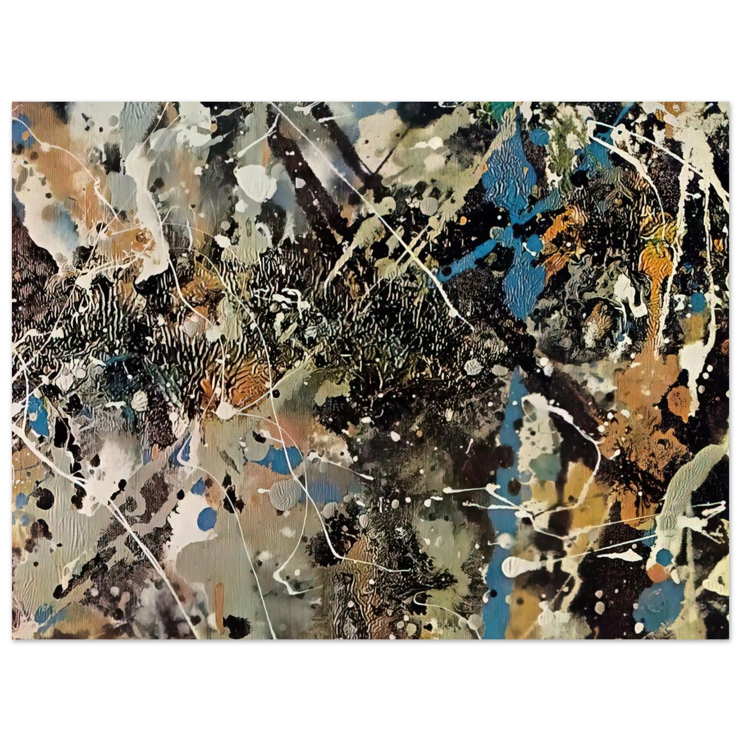 Jackson Pollock - NOT_DETECTED_185248 75x100 cm / 30x40inches Fine Art Poster