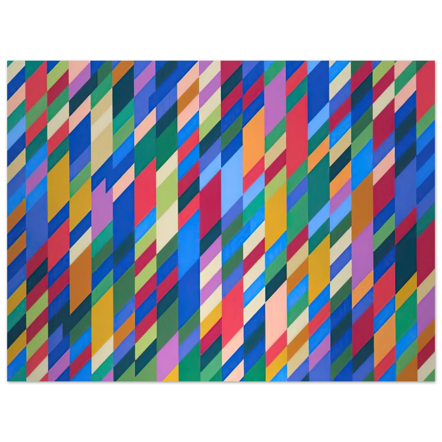 Bridget Riley - NATARAJA 1993 75x100 cm / 30x40inches Fine Art Poster