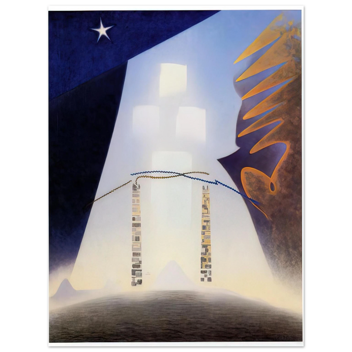 Agnes Lawrence Pelton - Future - 1943 75x100 cm / 30x40inches Fine Art Poster