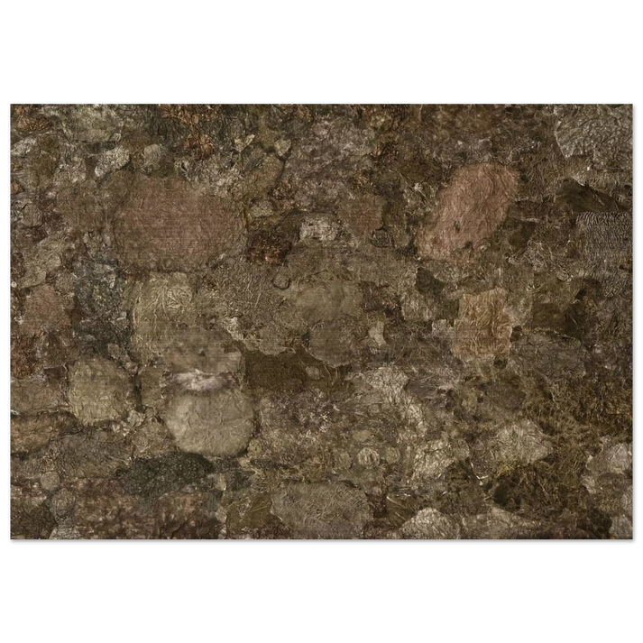 SOUL OF THE UNDERGROUND 1959 - Jean Dubuffet Brushed Aluminum Print - 70x100 cm / 28x40 inches | Jean Dubuffet Aluminum Print | Jean Dubuffet Prints