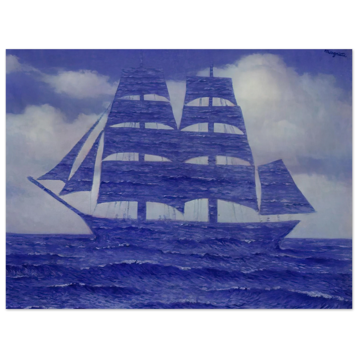 Rene Magritte - THE SEDUCER 1953 75x100 cm / 30x40inches Fine Art Poster