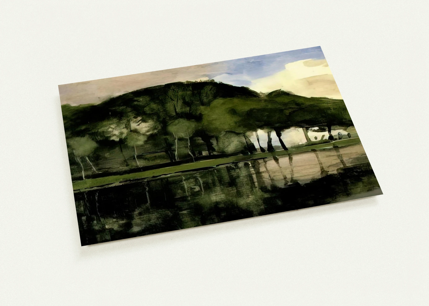 Along the Amstel By Piet Mondrian Pack of 10 Post Cards | Piet Mondrian Post Cards | A6 (10.5 x 14.8 cm) - 4.1 x 5.8 inches