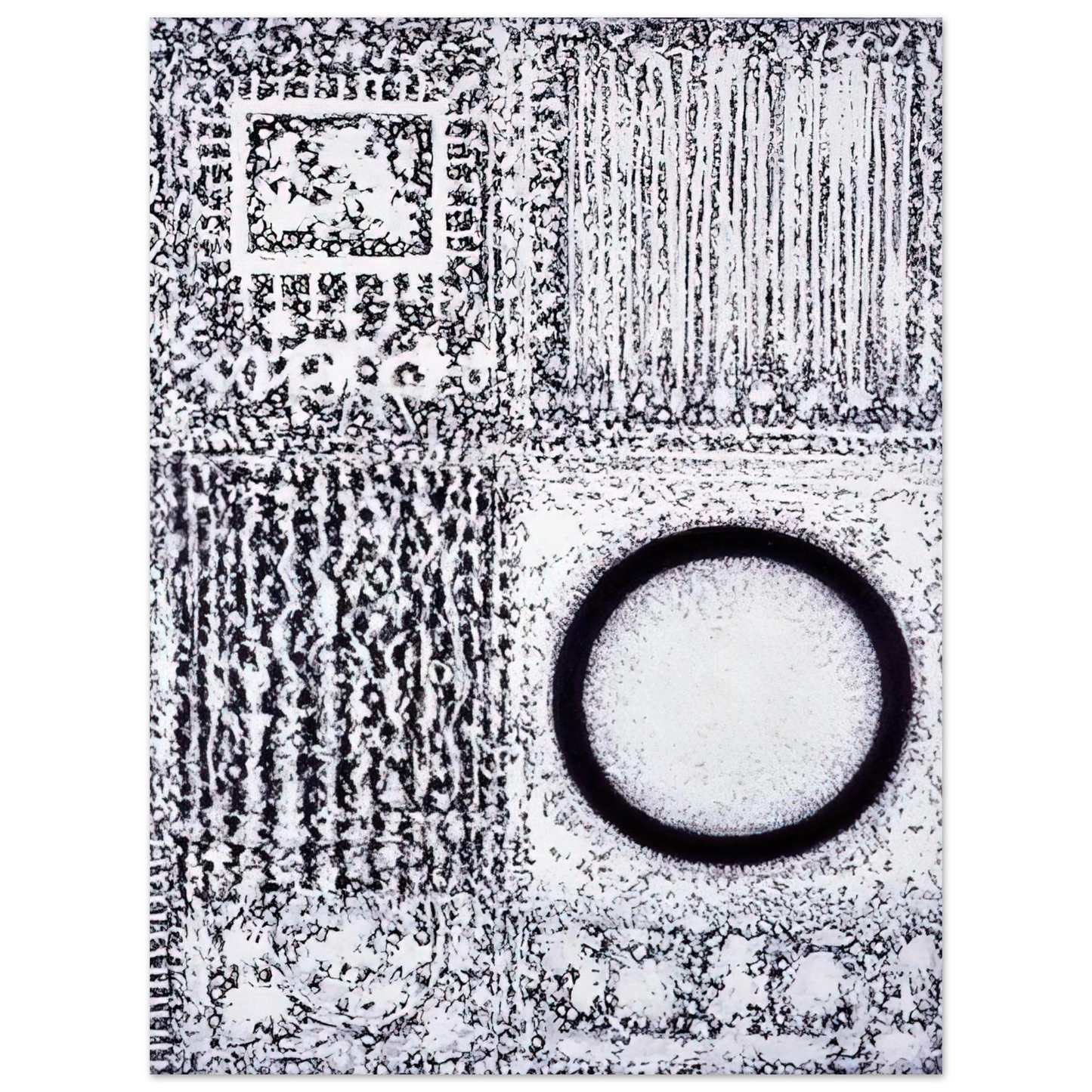 Richard Pousette-Dart - Circle by the Falling Waters 75x100 cm / 30x40inches Fine Art Poster