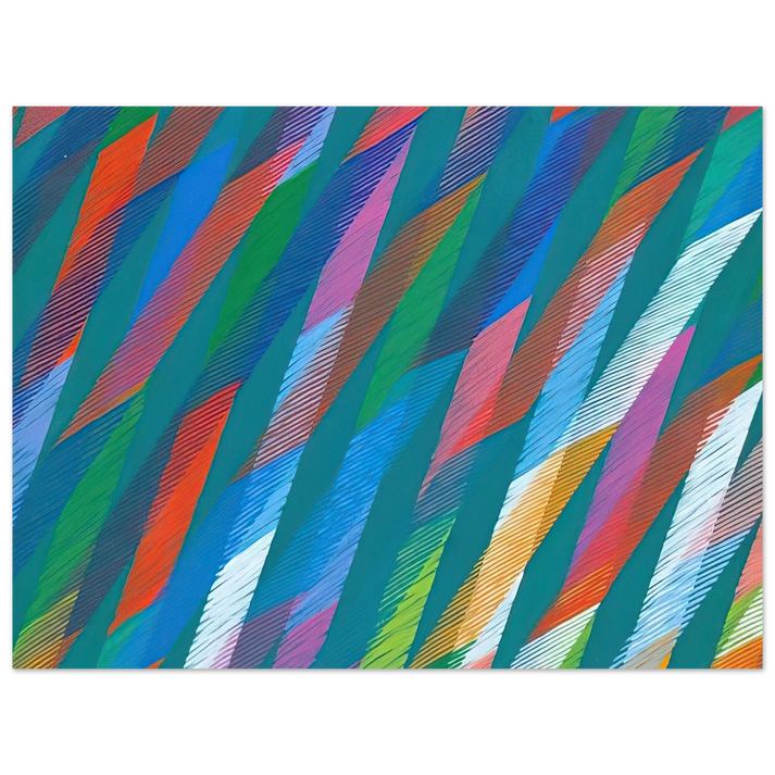 Piero Dorazio - Irish - 1998 75x100 cm / 30x40inches Fine Art Poster