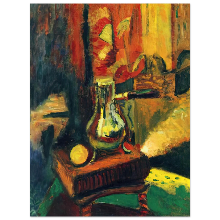 Henri Matisse - STILL LIFE WITH CHOCOLATE POT 1900 75x100 cm / 30x40inches Fine Art Poster