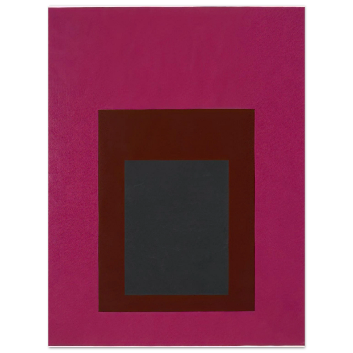 Josef Albers - HOMAGE TO THE SQUARE GUARDED 1952 75x100 cm / 30x40inches Fine Art Poster