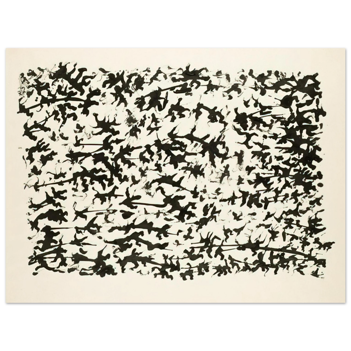 Henri Michaux - UNTITLED 7 75x100 cm / 30x40inches Fine Art Poster