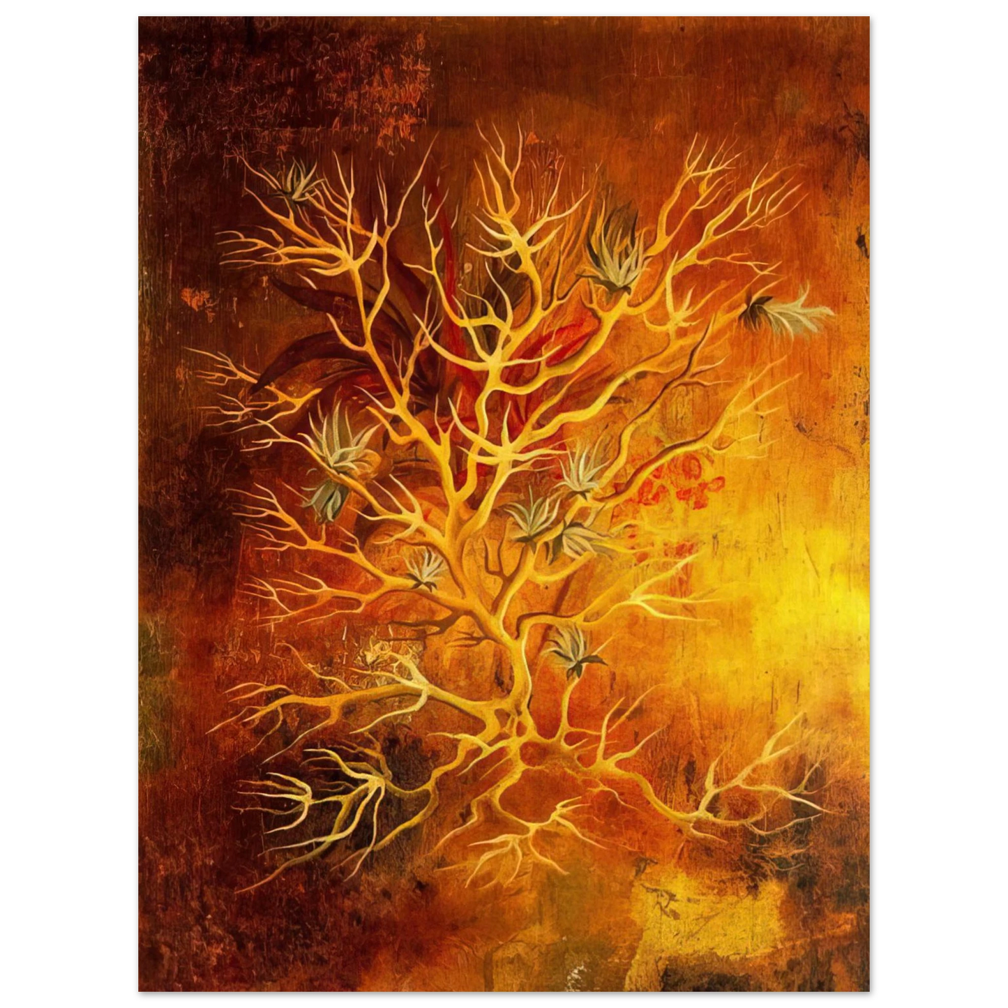 Remedios Varo - PLANT 1960 75x100 cm / 30x40inches Fine Art Poster