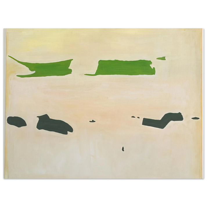 Raoul De Keyser - Clos - 2003 75x100 cm / 30x40inches Fine Art Poster