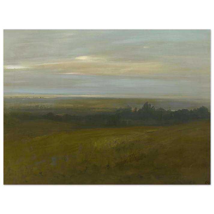 Xavier Martinez - San Leandro Bay - Tonalism 75x100 cm / 30x40inches Fine Art Poster