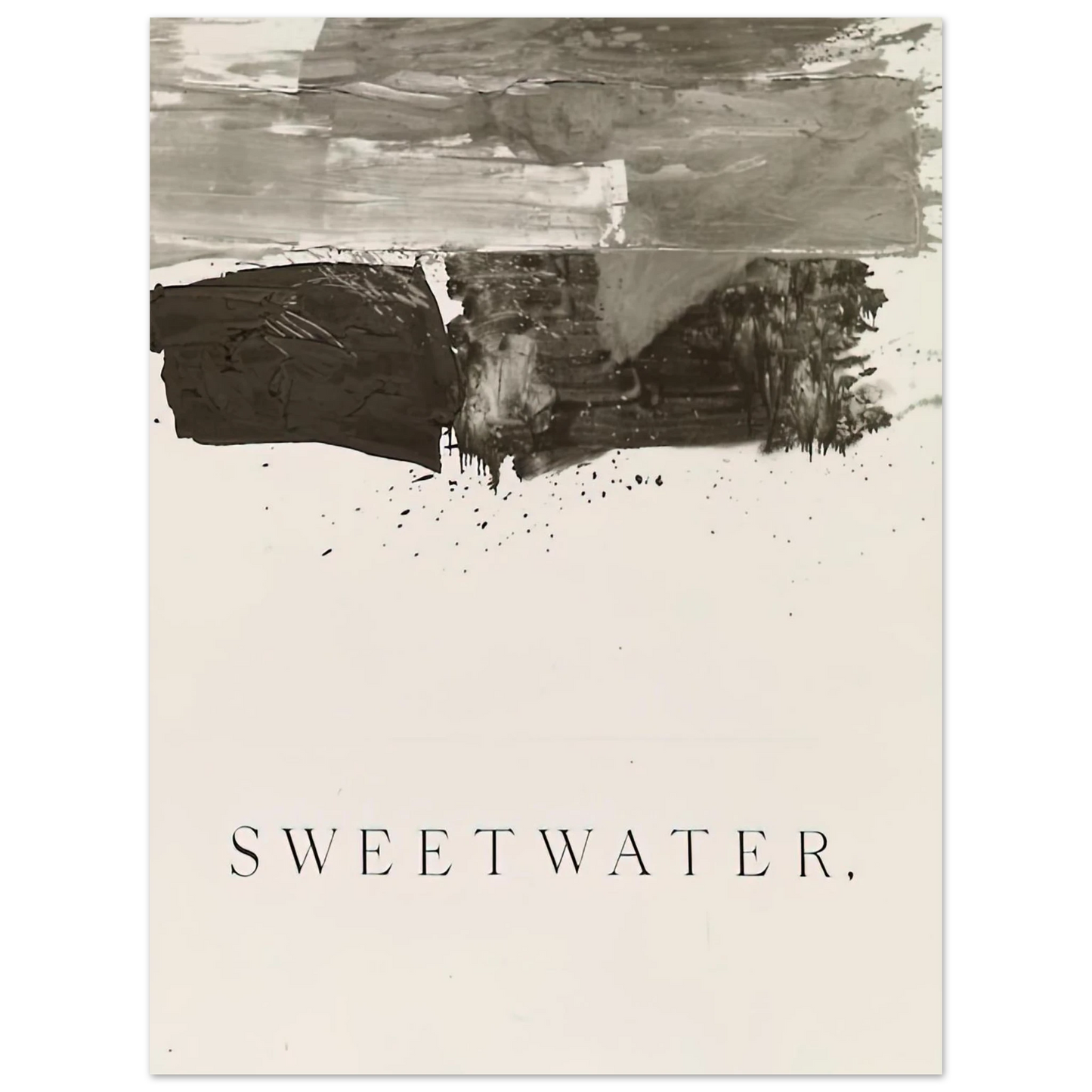 Edward Ruscha - SWEETWATER 1959 75x100 cm / 30x40inches Fine Art Poster