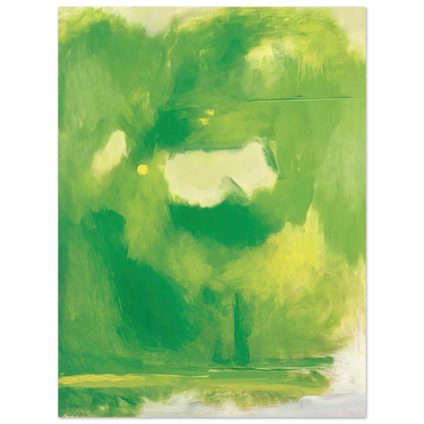 Esteban Vicente - ANTES DE LA COSECHA 1999 75x100 cm / 30x40inches Fine Art Poster