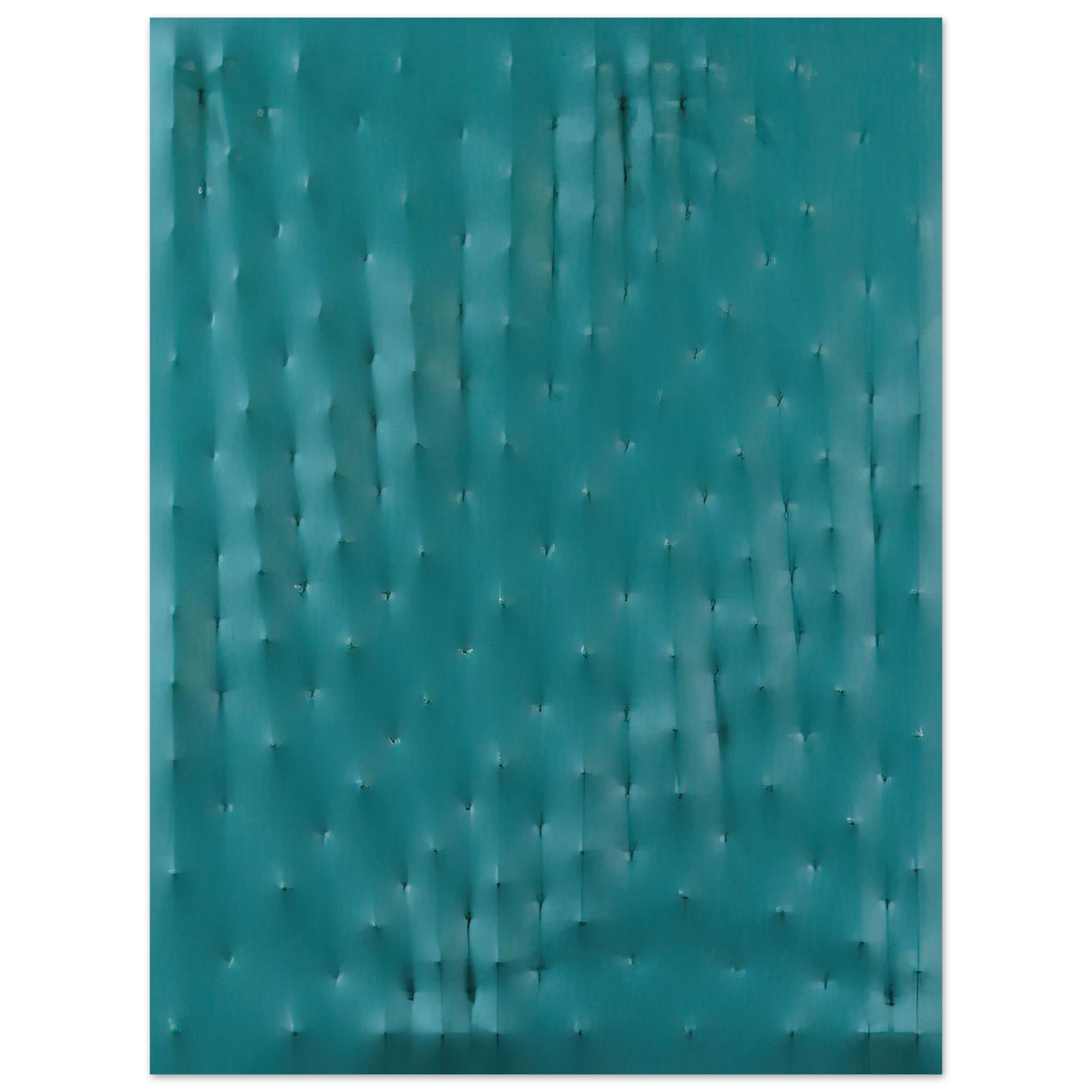 Enrico Castellani - Superficie verde - Spatialism 75x100 cm / 30x40inches Fine Art Poster