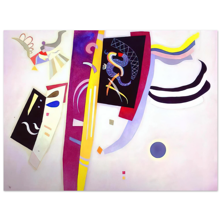 Wassily Kandinsky - ORANGE VIOLET 1935 75x100 cm / 30x40inches Fine Art Poster