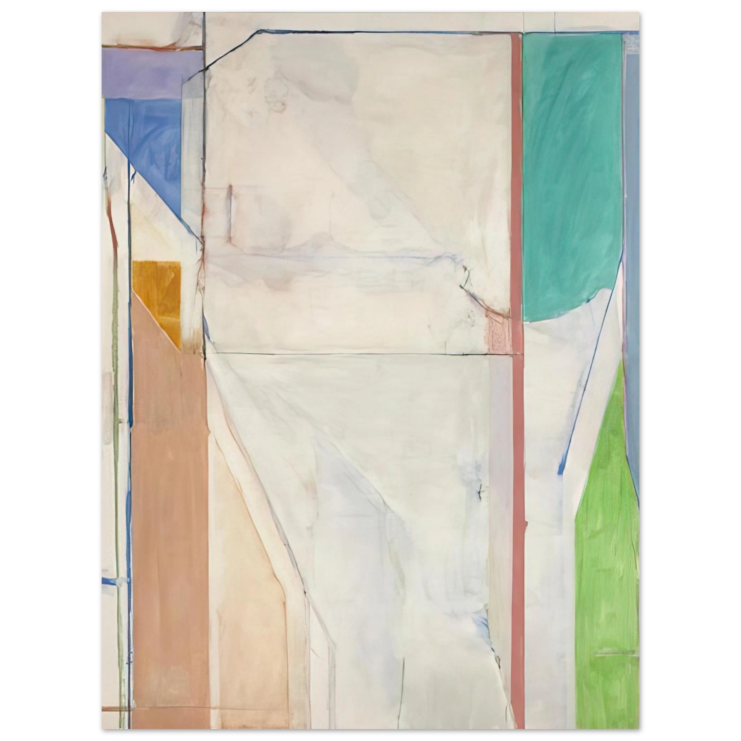 Richard Diebenkorn - Ocean Park #43 75x100 cm / 30x40inches Fine Art Poster