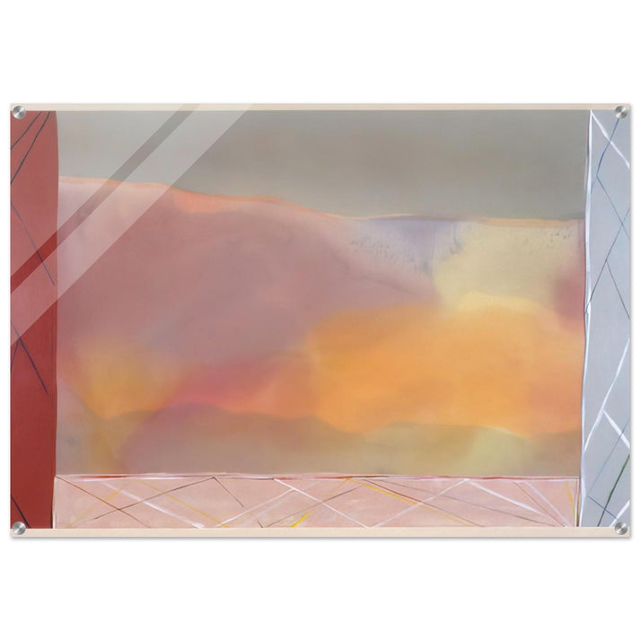 Tahity Trinity - 1988 - Ronnie Landfield Acrylic Print - 70x100 cm / 28x40″ inches