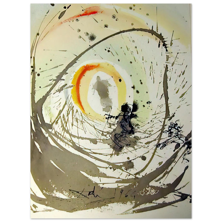 Salvador Dali - MULIER AMICTA SOLE 1967 75x100 cm / 30x40inches Fine Art Poster