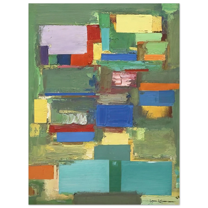 Hans Hofmann - Morning Mist 75x100 cm / 30x40inches Fine Art Poster