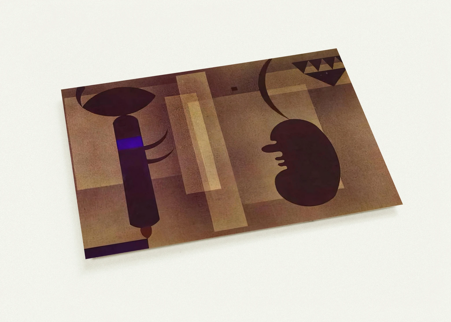 GLOOMY SITUATION 1933 By Wassily Kandinsky Pack of 10 Post Cards | Wassily Kandinsky Post Cards | A6 (10.5 x 14.8 cm) - 4.1 x 5.8 inches