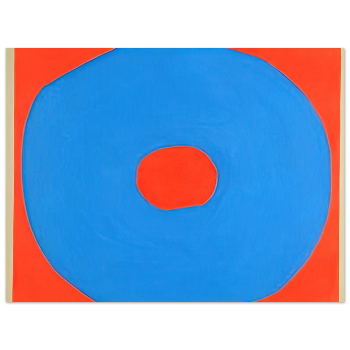 Jiro Yoshihara - Circle - 1971 75x100 cm / 30x40inches Fine Art Poster