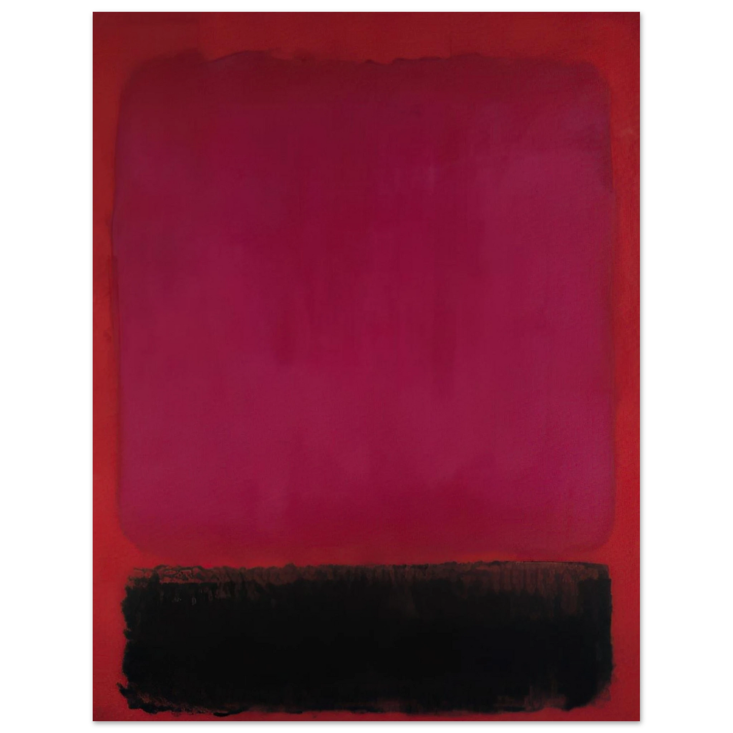 Helen Frankenthaler - Untitled - 1967 Wall art - A3 (29.7 x 42 cm) - Premium Wooden Framed Poster With Fine Art Paper-canvas - Wood frame